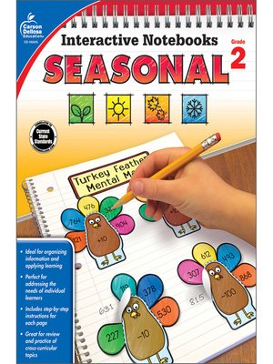 cover image of Interactive Notebooks Seasonal, Grade 2